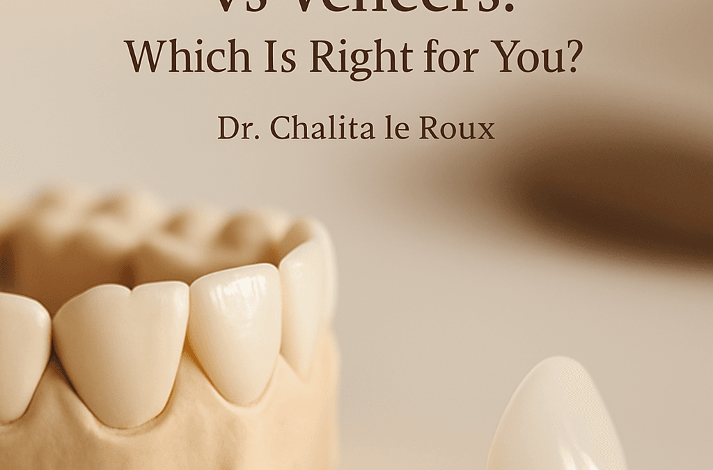Composite bonding compared with porcelain veneers — Dr Chalita le Roux, Roodepoort