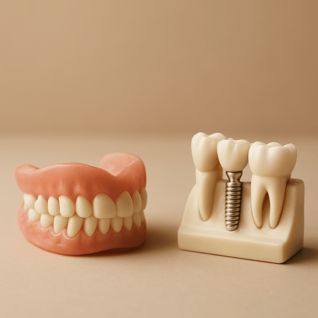 Dentures vs Dental Implants: How to Choose — Dr Chalita le Roux, Roodepoort