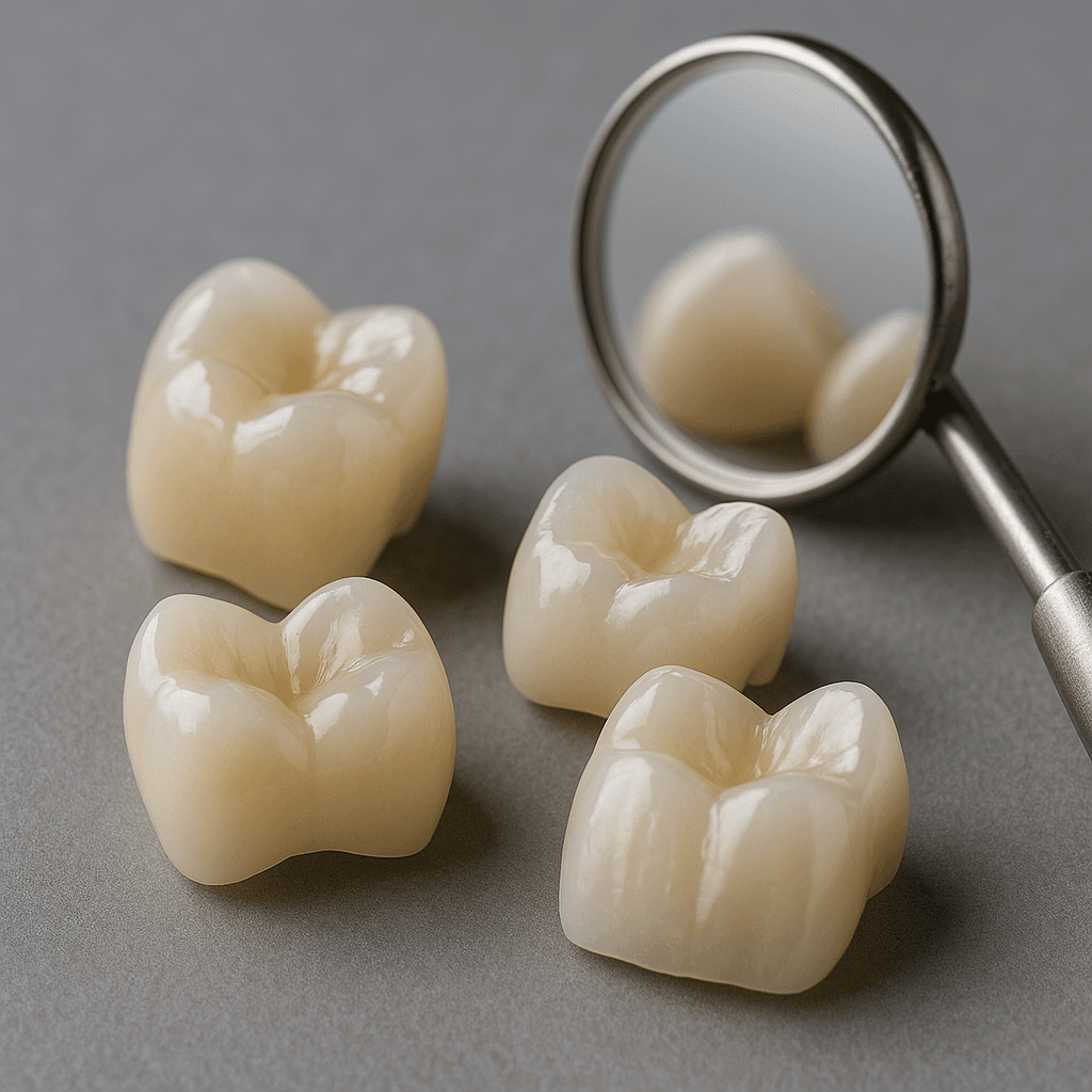 E.max and zirconia dental crowns in Roodepoort All-ceramic e.max and zirconia dental crowns at a Roodepoort dentist – Dr Chalita le Roux