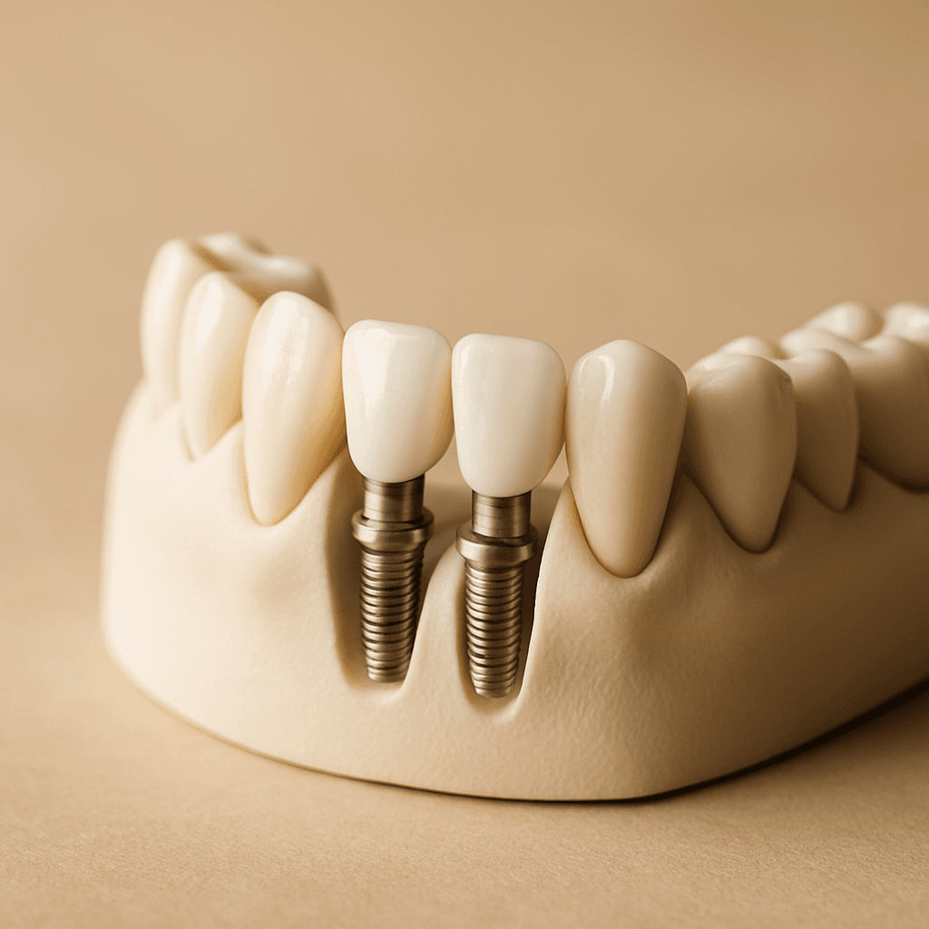 Front Teeth Implants in Roodepoort — Dr Chalita le Roux, Roodepoort
