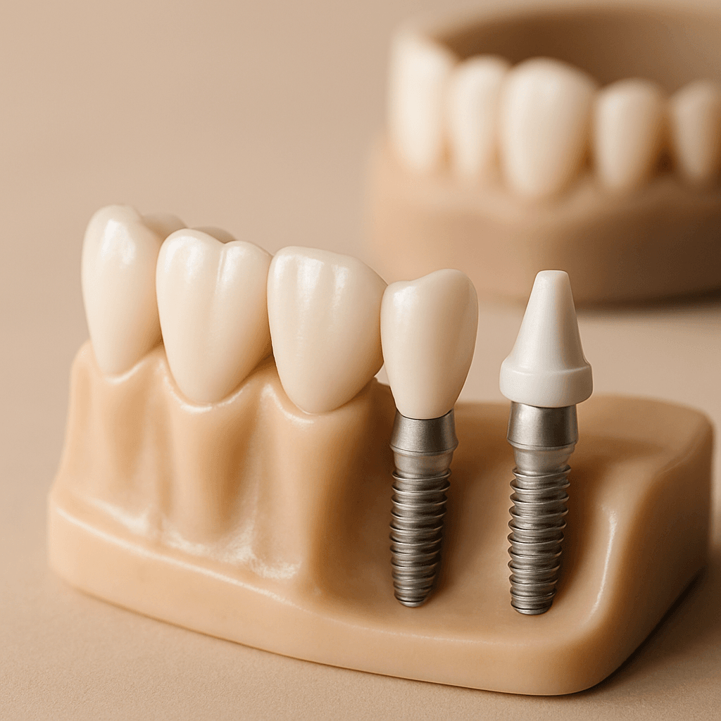 Front Teeth Implants in Roodepoort — Dr Chalita le Roux, Roodepoort