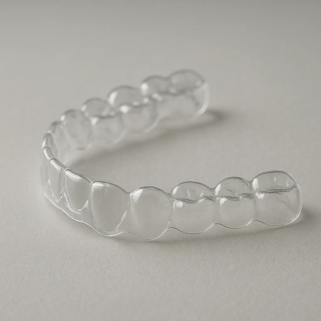 A clear aligner tray - Clear Aligners, Dr Chalita le Roux, Roodepoort