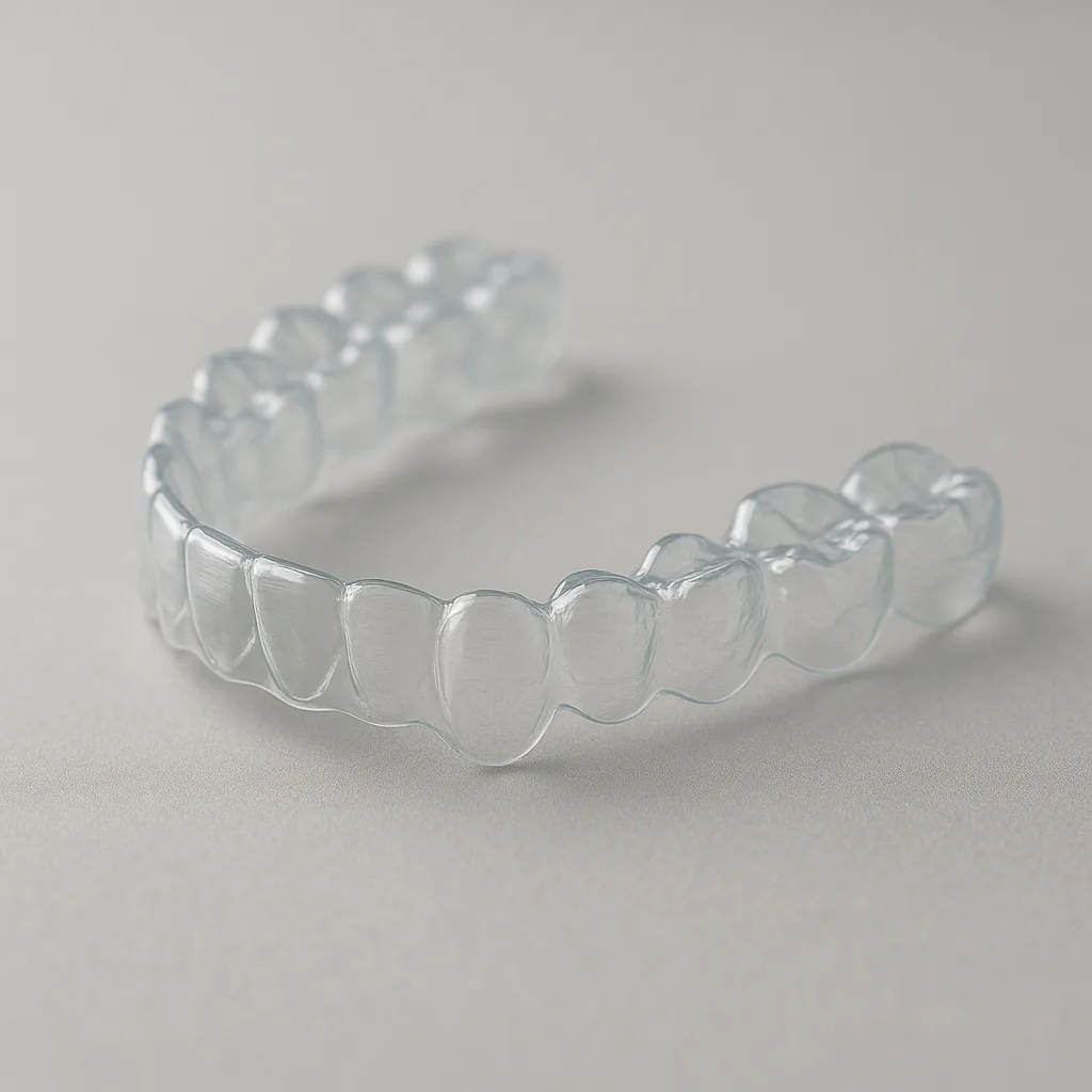 A clear aligner tray - Clear Aligners, Dr Chalita le Roux, Roodepoort