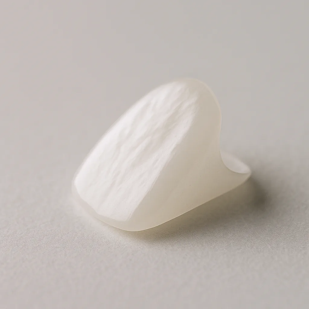 A single porcelain veneer shell - how much does veneers cost in south africa, Dr Chalita le Roux, Roodepoort