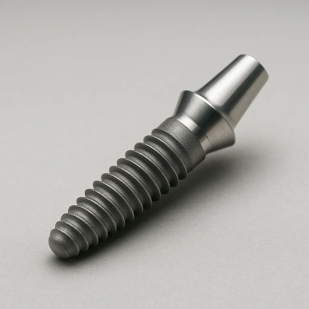 A titanium dental implant fixture - implant teeth price, Dr Chalita le Roux, Roodepoort