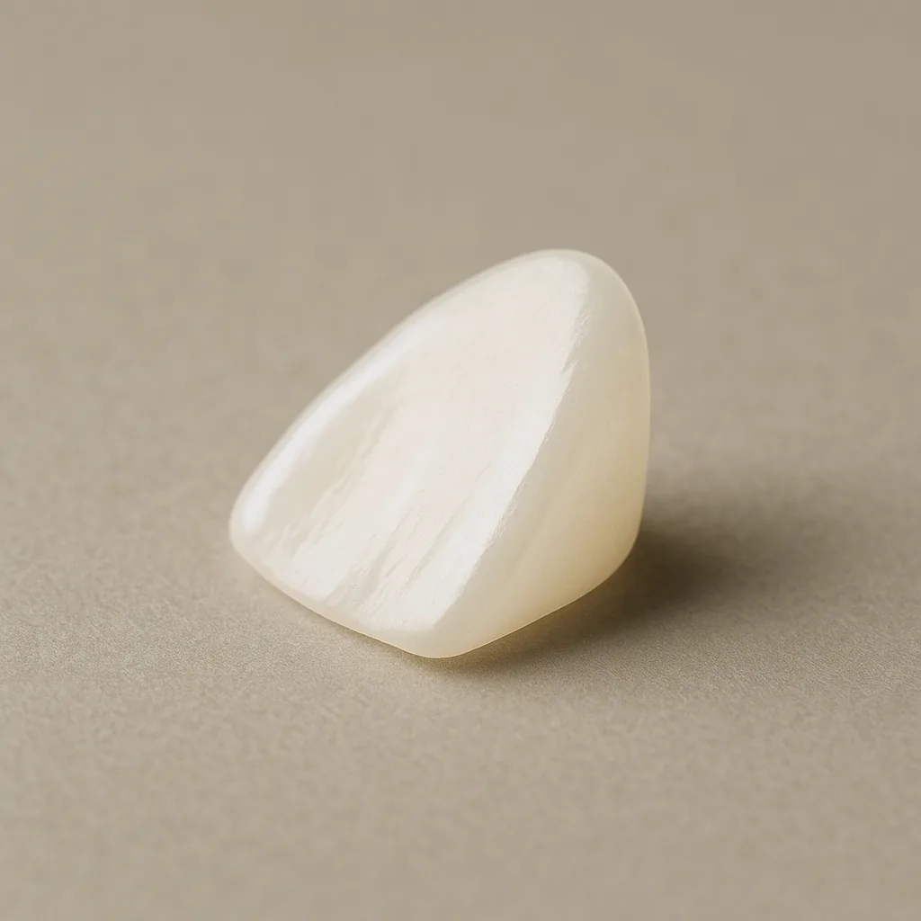 A single porcelain veneer shell - Porcelain Veneers, Dr Chalita le Roux, Roodepoort