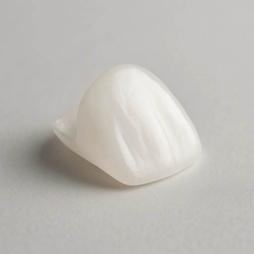 A single porcelain veneer shell - Porcelain Veneers, Dr Chalita le Roux, Roodepoort