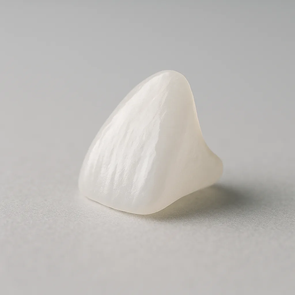 A single porcelain veneer shell - porcelain, Dr Chalita le Roux, Roodepoort