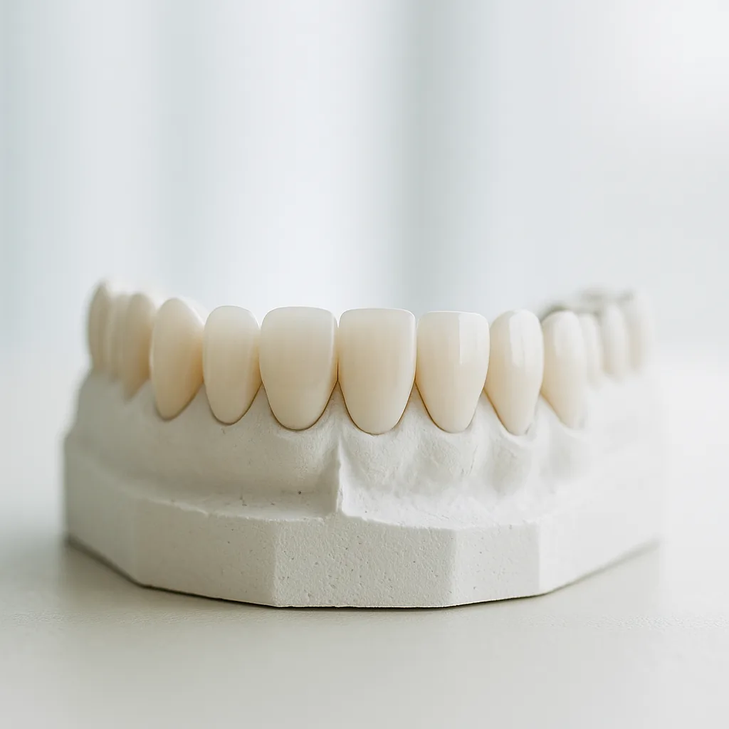 A single porcelain veneer shell - Porcelain Veneers, Dr Chalita le Roux, Roodepoort