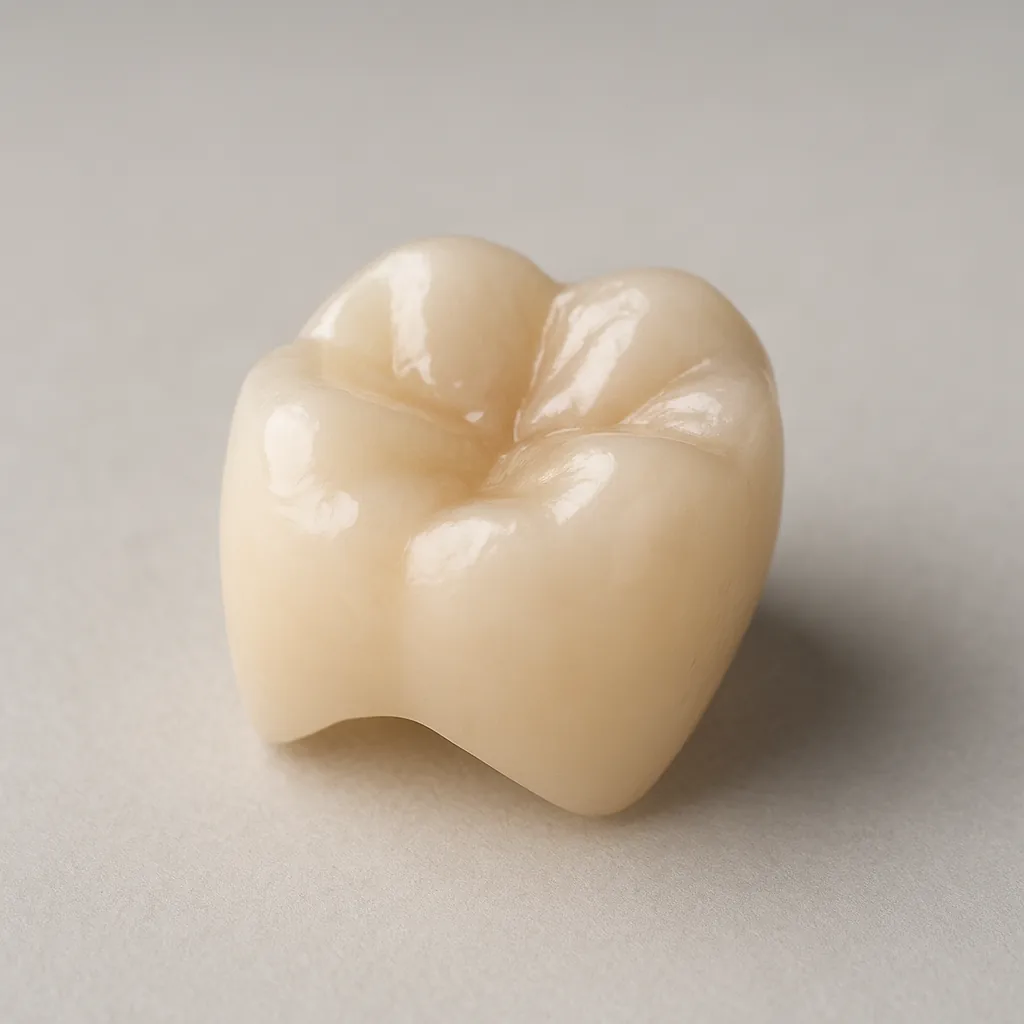 A single same-day ceramic crown - Same Day Crowns, Dr Chalita le Roux, Roodepoort