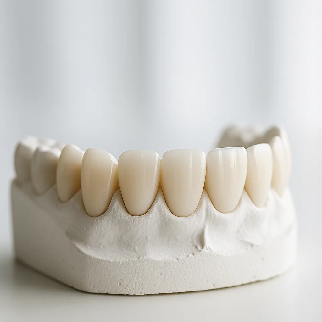 A single porcelain veneer shell - Smile Makeover, Dr Chalita le Roux, Roodepoort