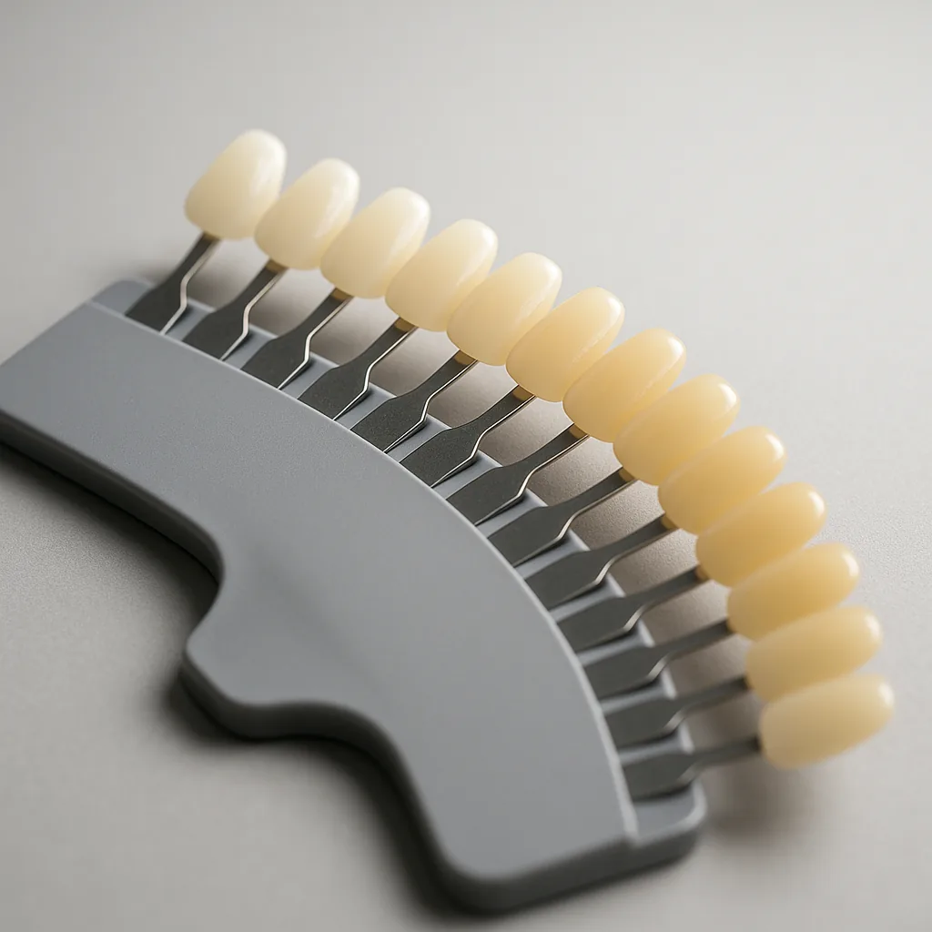 A professional tooth-shade guide - Teeth Whitening, Dr Chalita le Roux, Roodepoort