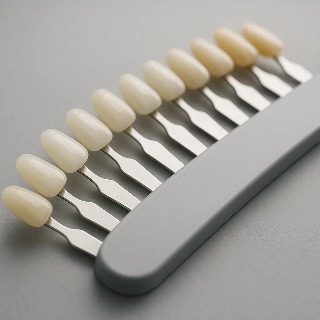A professional tooth-shade guide - Teeth Whitening, Dr Chalita le Roux, Roodepoort