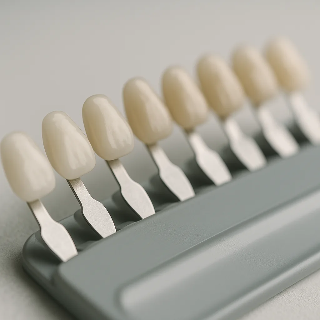 A professional tooth-shade guide - Teeth Whitening, Dr Chalita le Roux, Roodepoort