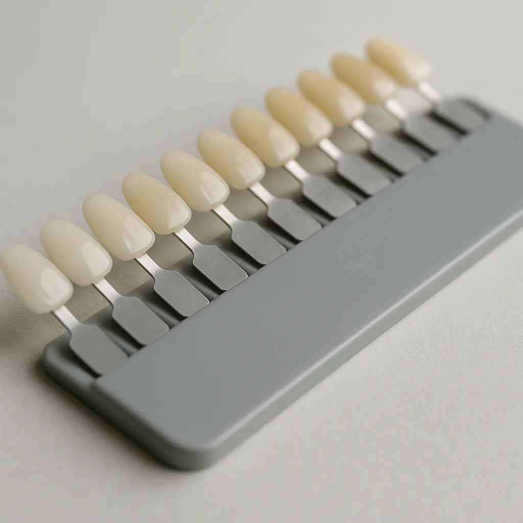 A professional tooth-shade guide - Teeth Whitening, Dr Chalita le Roux, Roodepoort