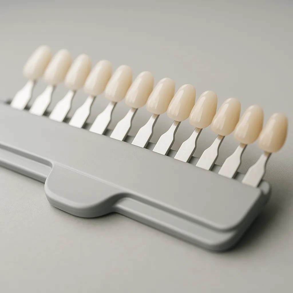 A professional tooth-shade guide - Teeth Whitening, Dr Chalita le Roux, Roodepoort