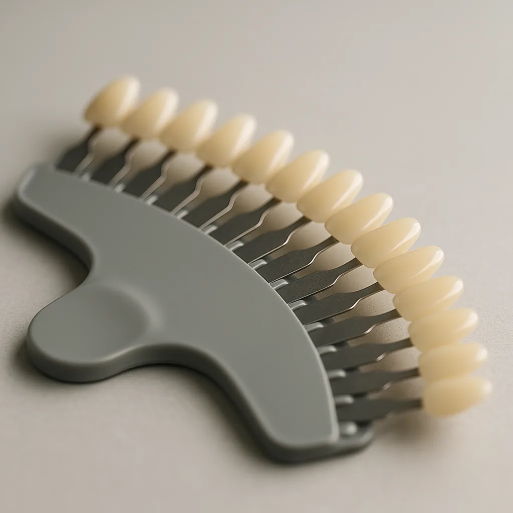 A professional tooth-shade guide - Teeth Whitening, Dr Chalita le Roux, Roodepoort