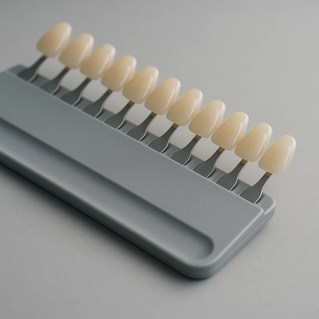 A professional tooth-shade guide - Teeth Whitening, Dr Chalita le Roux, Roodepoort