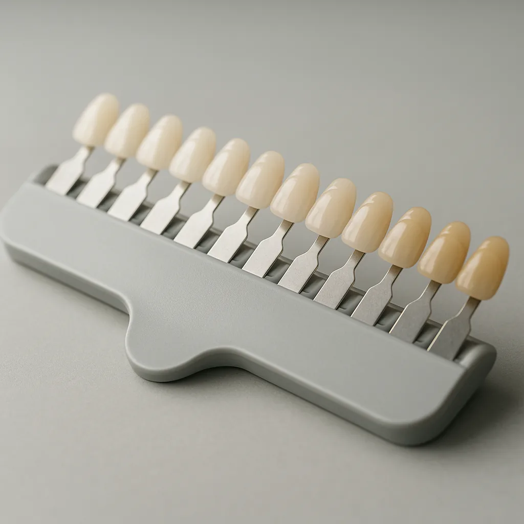 A professional tooth-shade guide - Teeth Whitening, Dr Chalita le Roux, Roodepoort