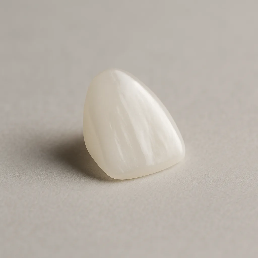 A single porcelain veneer shell - how much are veneers in south africa, Dr Chalita le Roux, Roodepoort