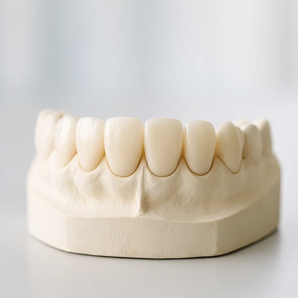 A single porcelain veneer shell - Porcelain Veneers, Dr Chalita le Roux, Roodepoort